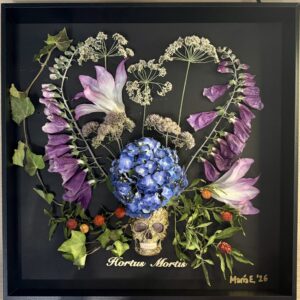 Cuadro “Hortus Mortis” (Jardín de la muerte)