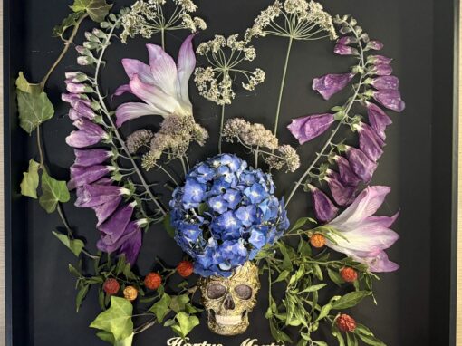 Cuadro “Hortus Mortis” (Jardín de la muerte)